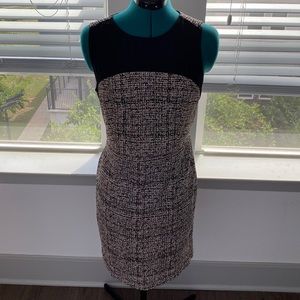 Forever 21 black and cream formal dress